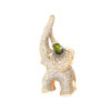 OLE LYNGGAARD ANHENG ELEFANT MED PAVÉ STOR