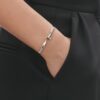 GEORG JENSEN ARMRING TORUN SØLV OG DIAMANTER