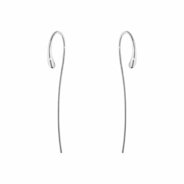 GEORG JENSEN ØREDOBBER MERCY SØLV