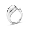 GEORG JENSEN RING MERCY SØLV STOR