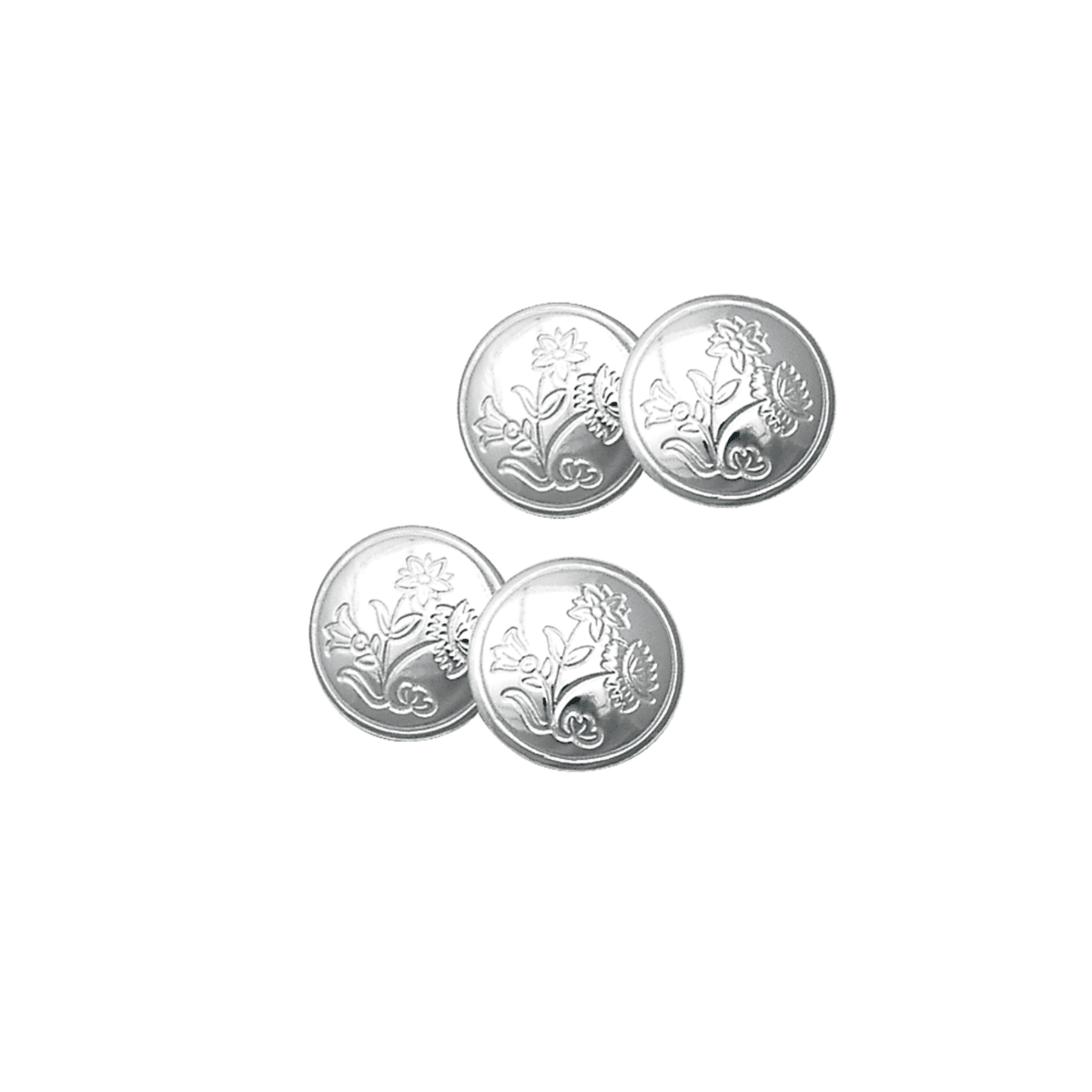 NORDLAND MANSJETTKNAPPER HVIT