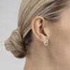 GEORG JENSEN ØREDOBBER OFFSPRING SØLV