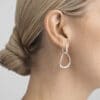 GEORG JENSEN ØREDOBBER OFFSPRING SØLV