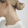 GEORG JENSEN ØREDOBBER MERCY SØLV