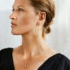 GEORG JENSEN HALSSKJEDE MERCY GULTGULL