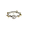 RIKKE HARSHEIM RING GULLKNOTTER M/CZ