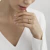 GEORG JENSEN RING MERCY GULTGULL MINI