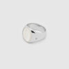 TOM WOOD RING OVAL WHITE MOTHER OF PEARL - Bilde 2