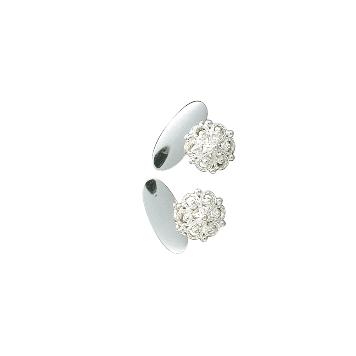 MANSJETTKNAPPER HVIT