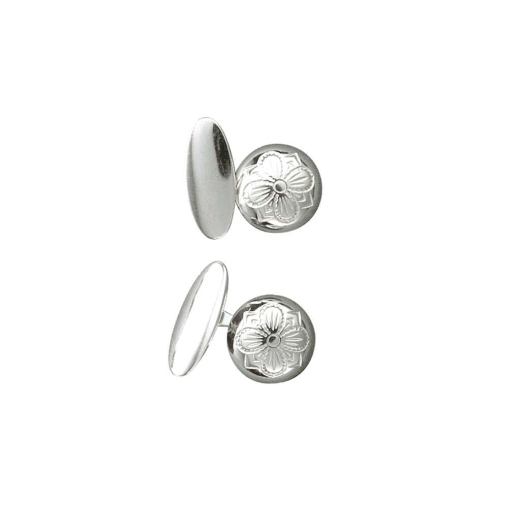 MANSJETTKNAPPER BARN HVIT