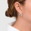 TOM WOOD ØREDOBBER LIZ HOOPS PAVE
