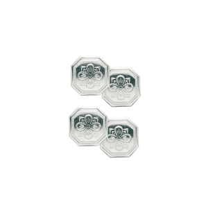 MANSJETTKNAPPER DOBBEL HVIT