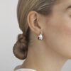 GEORG JENSEN ØRERINGER CURVE SØLV - Bilde 2