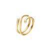 GEORG JENSEN RING DOBBEL MAGIC GULTGULL
