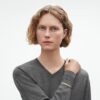 GEORG JENSEN ARMRING FUSION GULT/HVITT/ROSEGULL MED DIAMANTER