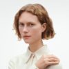 GEORG JENSEN RING MAGIC HVITTGULL MED DIAMANTER