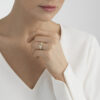 GEORG JENSEN RING MAGIC HVITTGULL MED DIAMANTER - Bilde 3