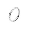 GEORG JENSEN RING MAGIC HVITTGULL MED DIAMANTER