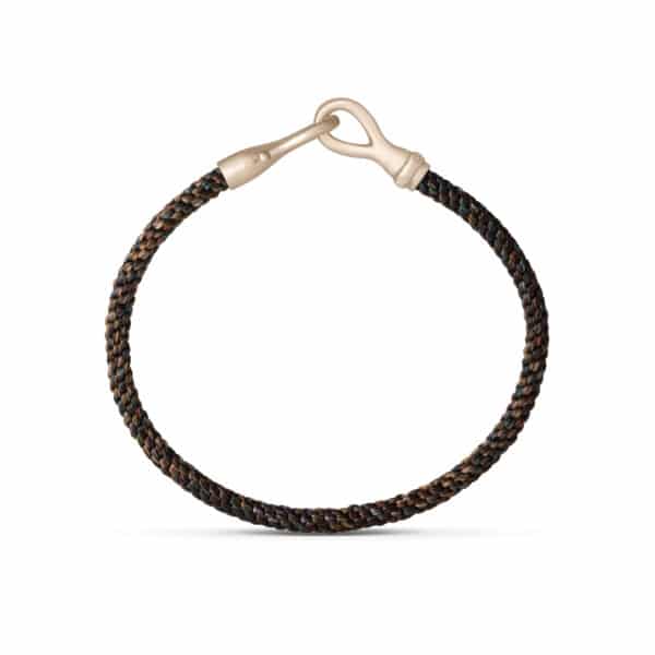 OLE LYNGGAARD ARMBÅND LIFE HERRE MAROON HVITTGULL