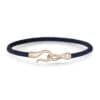 OLE LYNGGAARD ARMBÅND LIFE HERRE MIDNIGHT HVITTGULL
