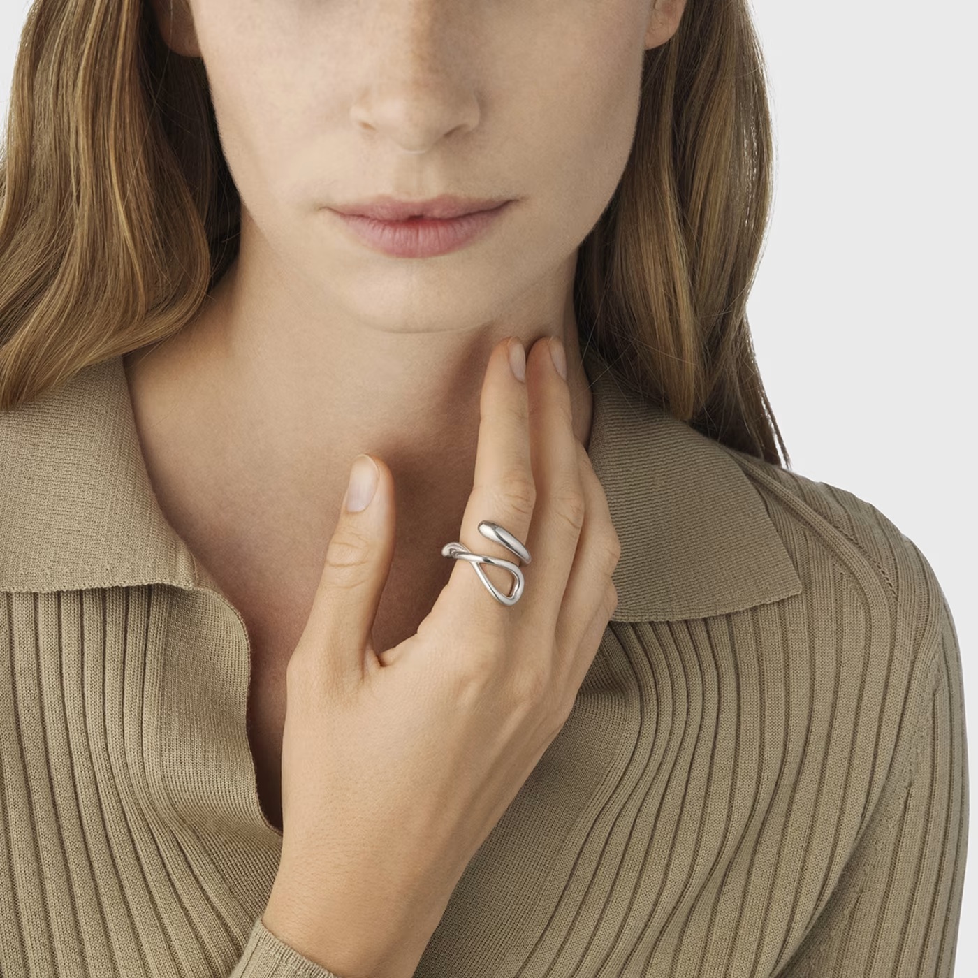 GEORG JENSEN MERCY RING SØLV