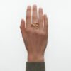 GEORG JENSEN MERCY RING GULTGULL