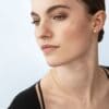 GEORG JENSEN ENSTENS HALSSKJEDE MERCY GULTGULL 0,10CT