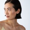 GEORG JENSEN ENSTENS ØREDOBBER MERCY GULTGULL