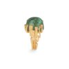 OLE LYNGGAARD RING BOHO STOR TURMALIN