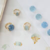 OLE LYNGGAARD RING BOHO MEDIUM AQUAMARINE - Bilde 2