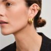 TOM WOOD ØREDOBBER CHUNKY HOOPS SMALL
