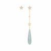 OLE LYNGGAARD VEDHENG TIL ØREPYNT SHOOTING STARS AQUAMARINE