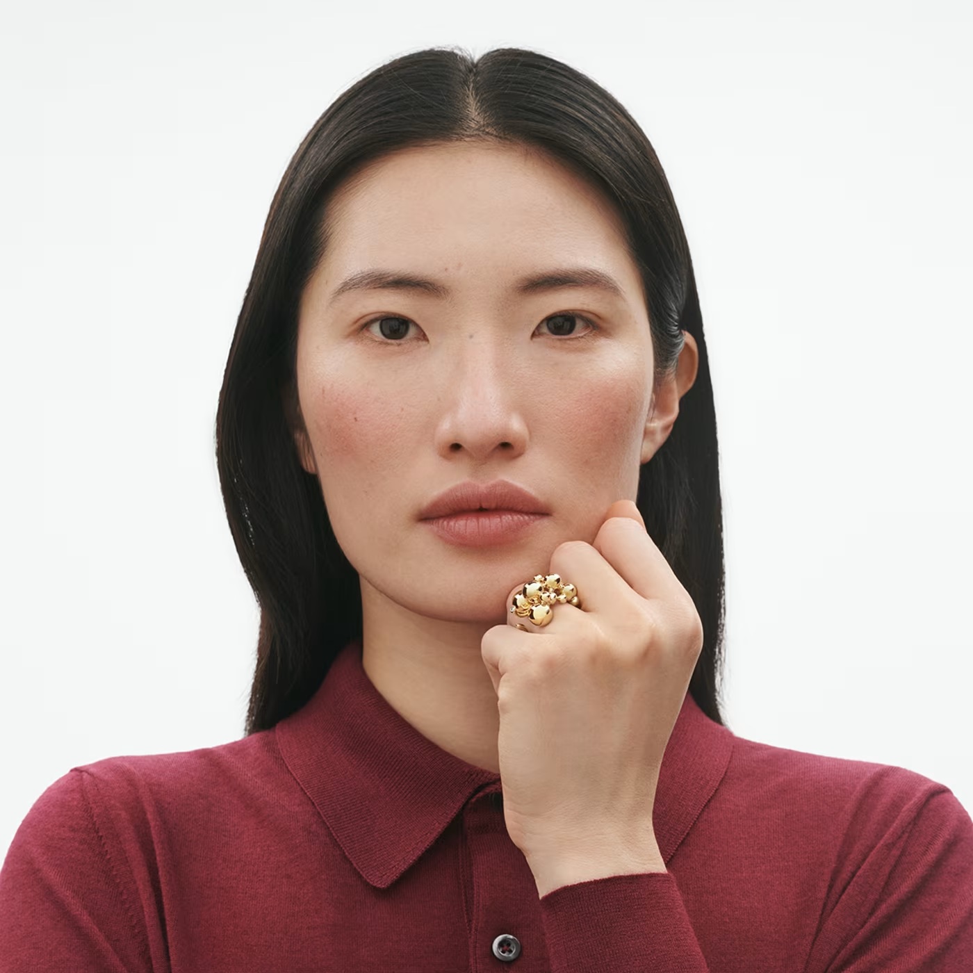 GEORG JENSEN RING MOONLIGHT GRAPES GULTGULL GEORG JENSEN RING MOONLIGHT GRAPES GULTGULL