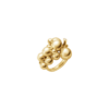 GEORG JENSEN RING MOONLIGHT GRAPES RING GULTGULL