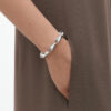 GEORG JENSEN ARMBÅND REFLECT SMALL SØLV OG GULL