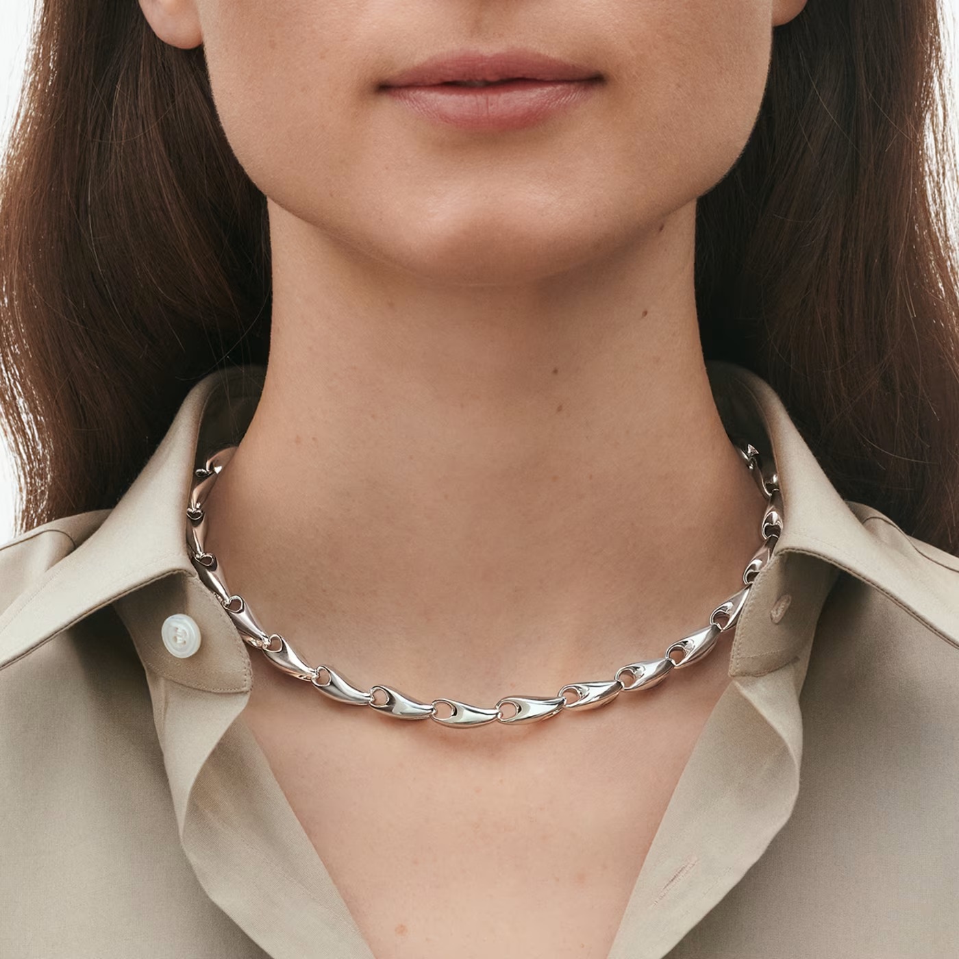 GEORG JENSEN KJEDE REFLECT MEDIUM GEORG JENSEN KJEDE REFLECT MEDIUM