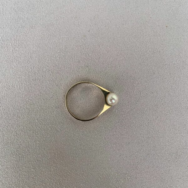 HELLMAN VINTAGE RING MED PERLE 6,5MM