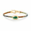 OLE LYNGGAARD ARMBÅND LIFE TROPIC MED 4,5MM GULTGULL