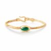 OLE LYNGGAARD ARMBÅND LIFE GOLDEN MED 4,5MM GULTGULL