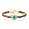 OLE LYNGGAARD ARMBÅND LIFE TROPIC MED ONDT ØYE 6MM GULTGULL