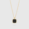 TOM WOOD HALSKJEDE CUSHION BLACK ONYX
