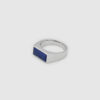 TOM WOOD RING PEAKY BLUE LAPIS