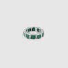 TOM WOOD RING CUSHION BAND MALACHITE