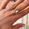 CAROLINE SVEDBOM RING CLASSIC DROP VINTAGE ROSE