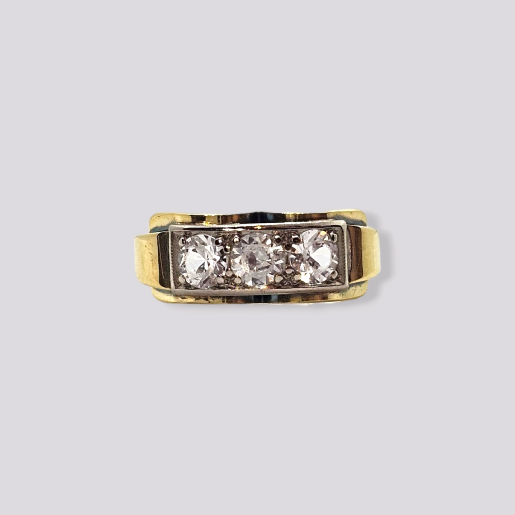 HELLMAN VINTAGE RING MED SPINELLER