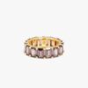 IZABEL DISPLAY RING CHUNKY COLORFUL BROWN