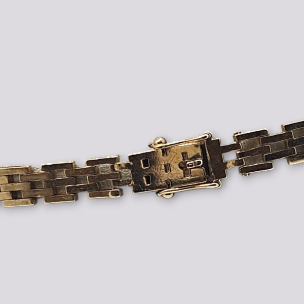HELLMAN VINTAGE ARMBÅND MURSTEIN SMAL