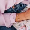 CAROLINE SVEDBOM ARMBÅND MINI DROP VINTAGE ROSE