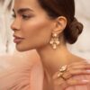 CAROLINE SVEDBOM ØREDOBBER SELENE IVORY CREAM DELITE