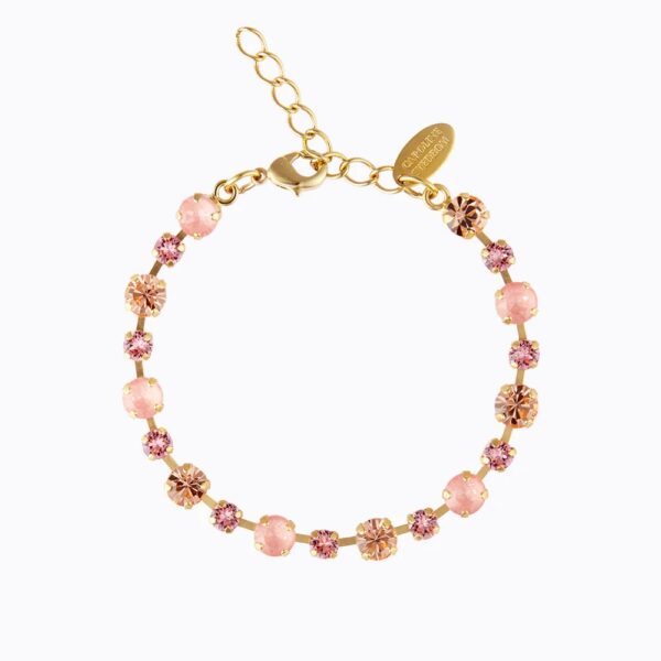 CAROLINE SVEDBOM ARMBÅND CALANTHE FLAMINGO COMBO